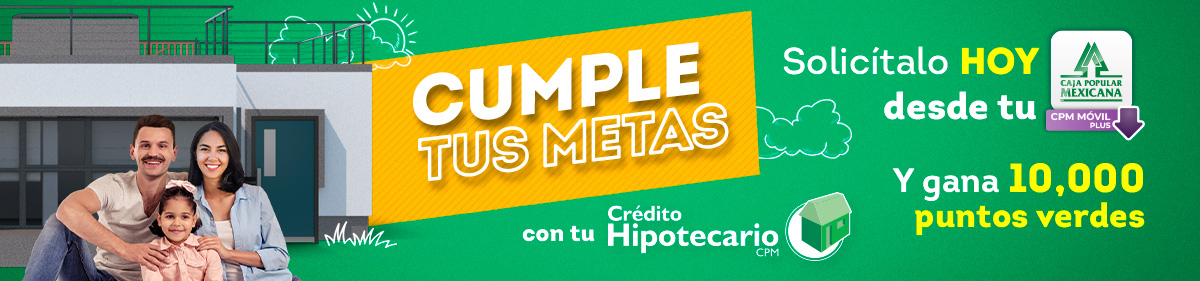 Activación Crédito Hipotecario CPM en CPM Móvil Plus