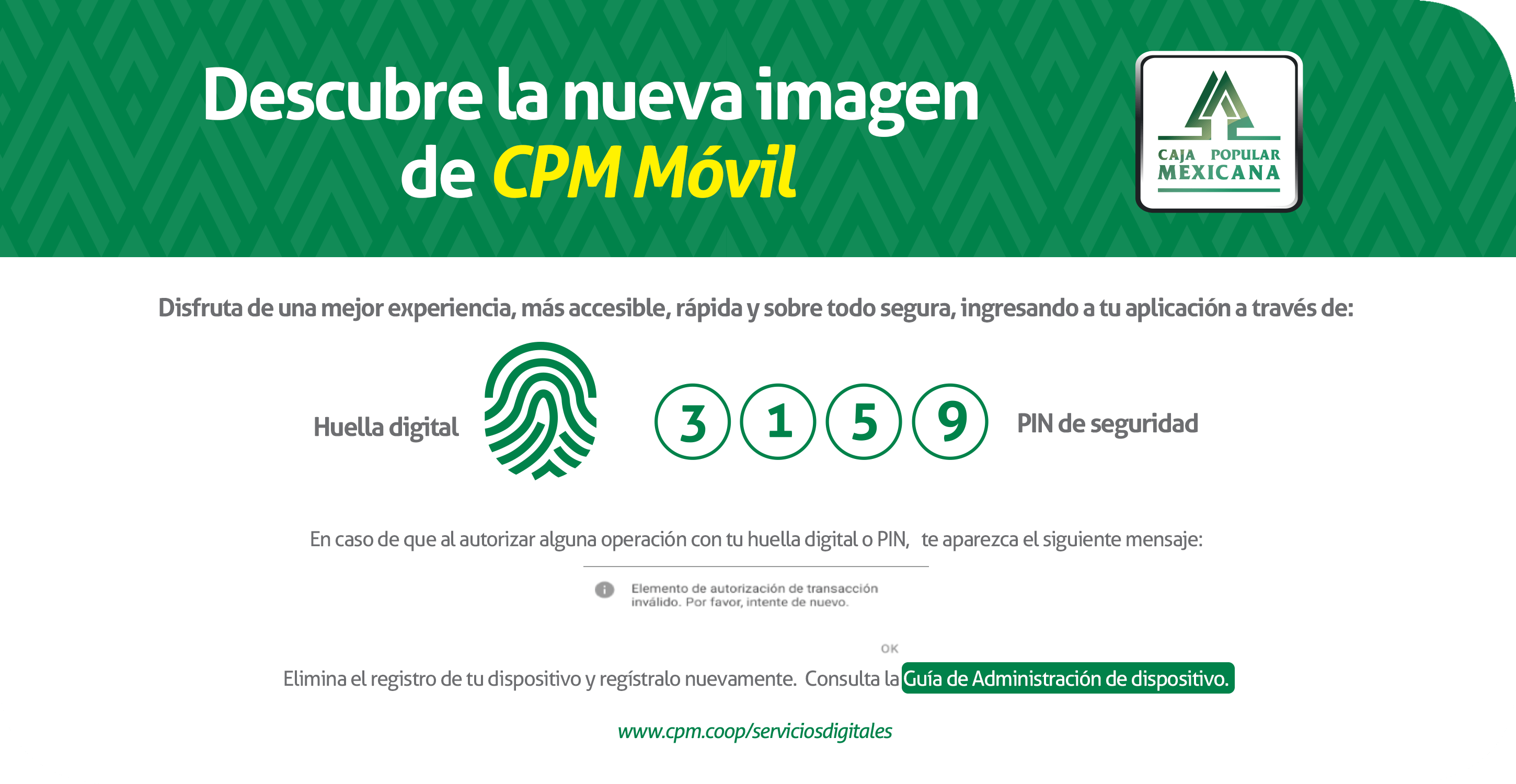 Nueva imagen CPM Móvil